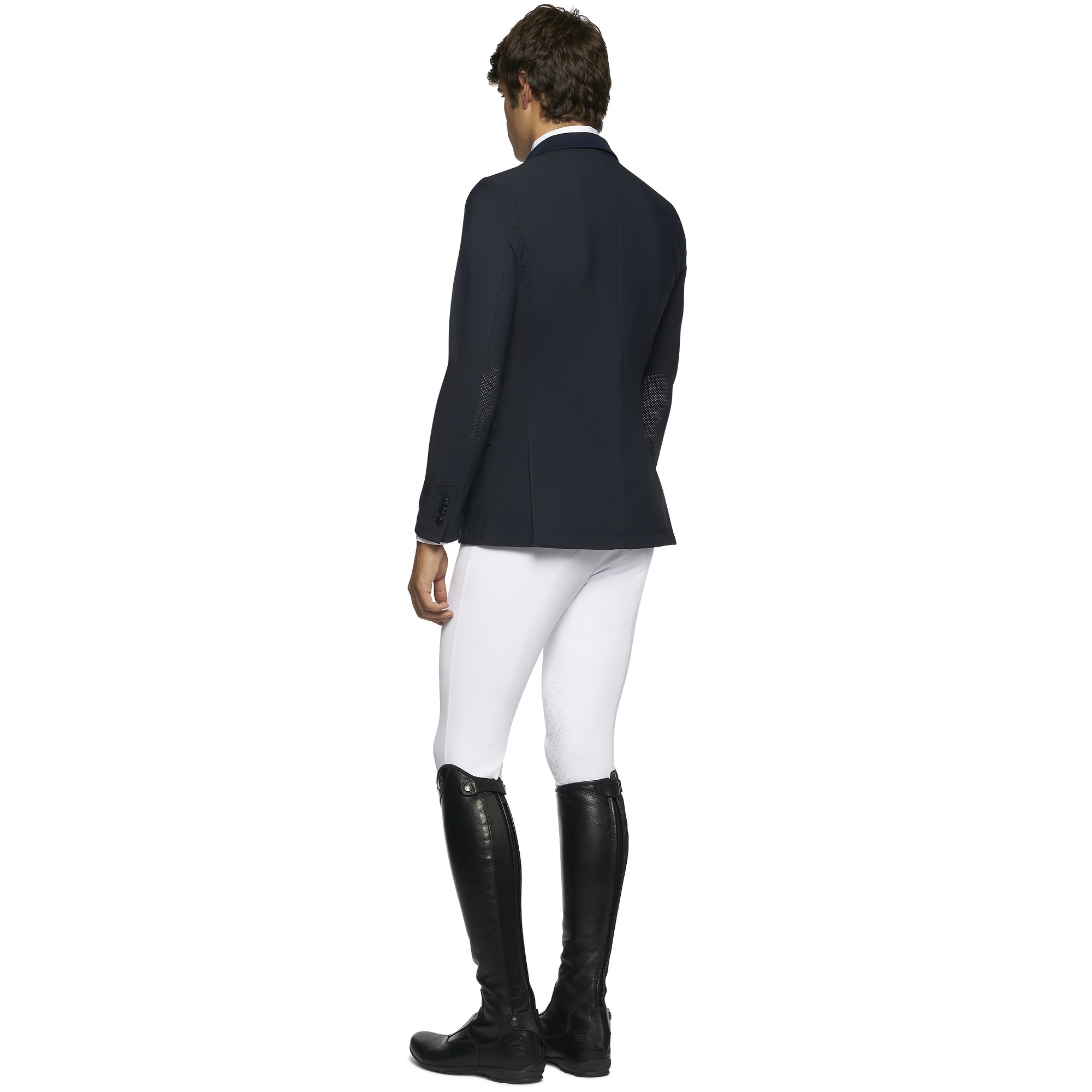 Cavalleria Toscana Men's GP Perforated Riding Jacket