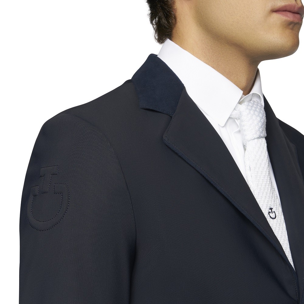 Cavalleria Toscana Men's GP Perforated Riding Jacket