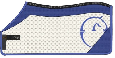 Vestrum Bergamo Mesh Antifly Rug Bright Blue - Beige Vestrum Bergamo Mesh Antifly Rug Bright Blue - Beige