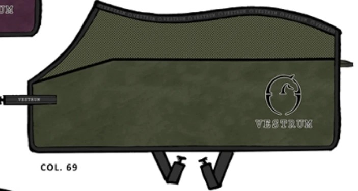 Vestrum Bolzano Fleece - Mesh Deken Donker Groen Vestrum Bolzano Fleece - Mesh Deken Donker Groen