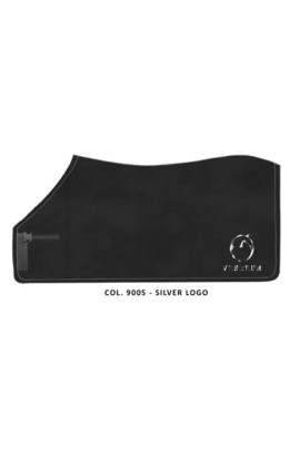 Ridershosue: Vestrum Vicenza Fleece Deken - Zwart/Zilver