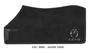Ridershosue: Vestrum Vicenza Fleece Deken - Zwart/Zilver Ridershosue: Vestrum Vicenza Fleece Deken - Zwart/Zilver