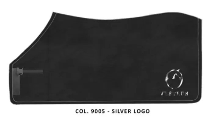 Ridershosue: Vestrum Vicenza Fleece Deken - Zwart/Zilver Ridershosue: Vestrum Vicenza Fleece Deken - Zwart/Zilver