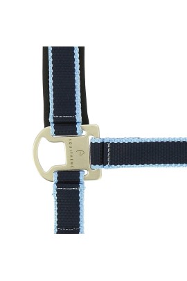 Equithème Halster Blauw met Touw | Comfort & Set | Bestel Nu Equithème Halster Blauw met Touw | Comfort & Set | Bestel Nu