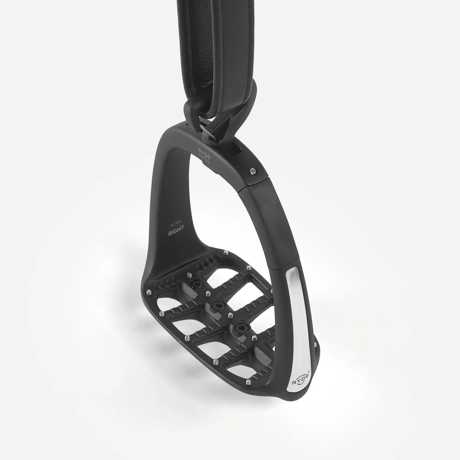 RYDE Align stirrups | Lightweight & safety stirrups - Black RYDE Align stirrups | Lightweight & safety stirrups - Black