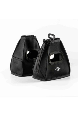 RYDE Stirrup Covers Stretchy Neoprene | Black