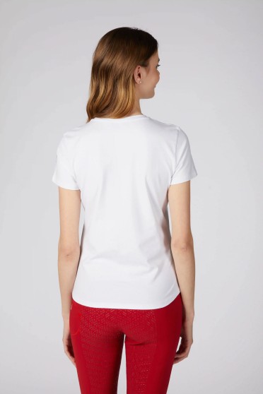 Vestrum Chantilly Dames T-Shirt | Wit Vestrum Chantilly Dames T-Shirt | Wit