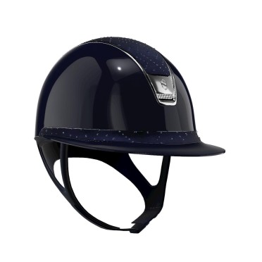 Miss Shield Glossy Blue - Aztec Top and Band - Trim in zilver, Pure shine Miss Shield Glossy Blue - Aztec Top and Band - Trim in zilver, Pure shine