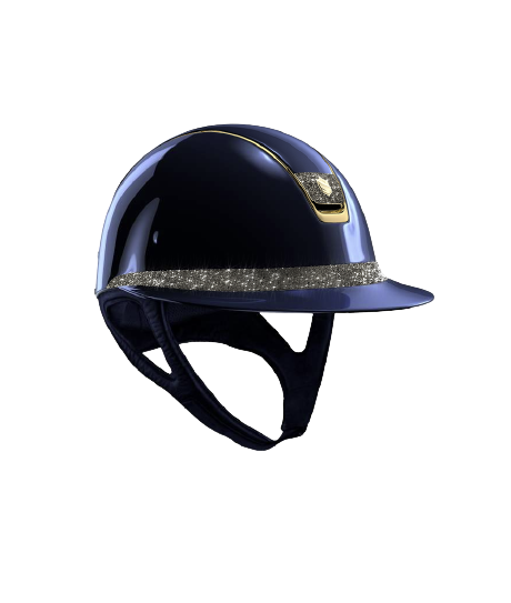 Miss shield glossy with glossy top and chrystal fabric, swarovski gold band and blazon. Miss shield glossy with glossy top and chrystal fabric, swarovski gold band and blazon.