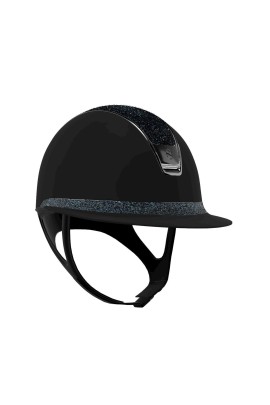 Miss Shield Shadowmat zwart- Crystal Fabric Top + Frontal Band - Matte Trim + Blazon