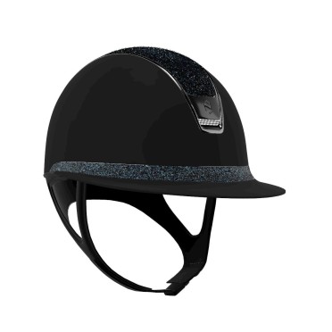 Miss Shield Shadowmat zwart- Crystal Fabric Top + Frontal Band - Matte Trim + Blazon Miss Shield Shadowmat zwart- Crystal Fabric Top + Frontal Band - Matte Trim + Blazon