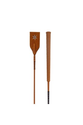 Velari Balance Jumping Whip Rubber Grip | Light Brown