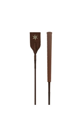 Velari Balance Springzweep Rubber Grip 65CM | Bruin