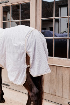 Kentucky Horsewear Mesh Comfort Fly Rug | Pied-de-Poule Kentucky Horsewear Mesh Comfort Fly Rug | Pied-de-Poule