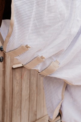 Kentucky Horsewear Mesh Comfort Vliegendeken | Pied-de-Poule Kentucky Horsewear Mesh Comfort Vliegendeken | Pied-de-Poule