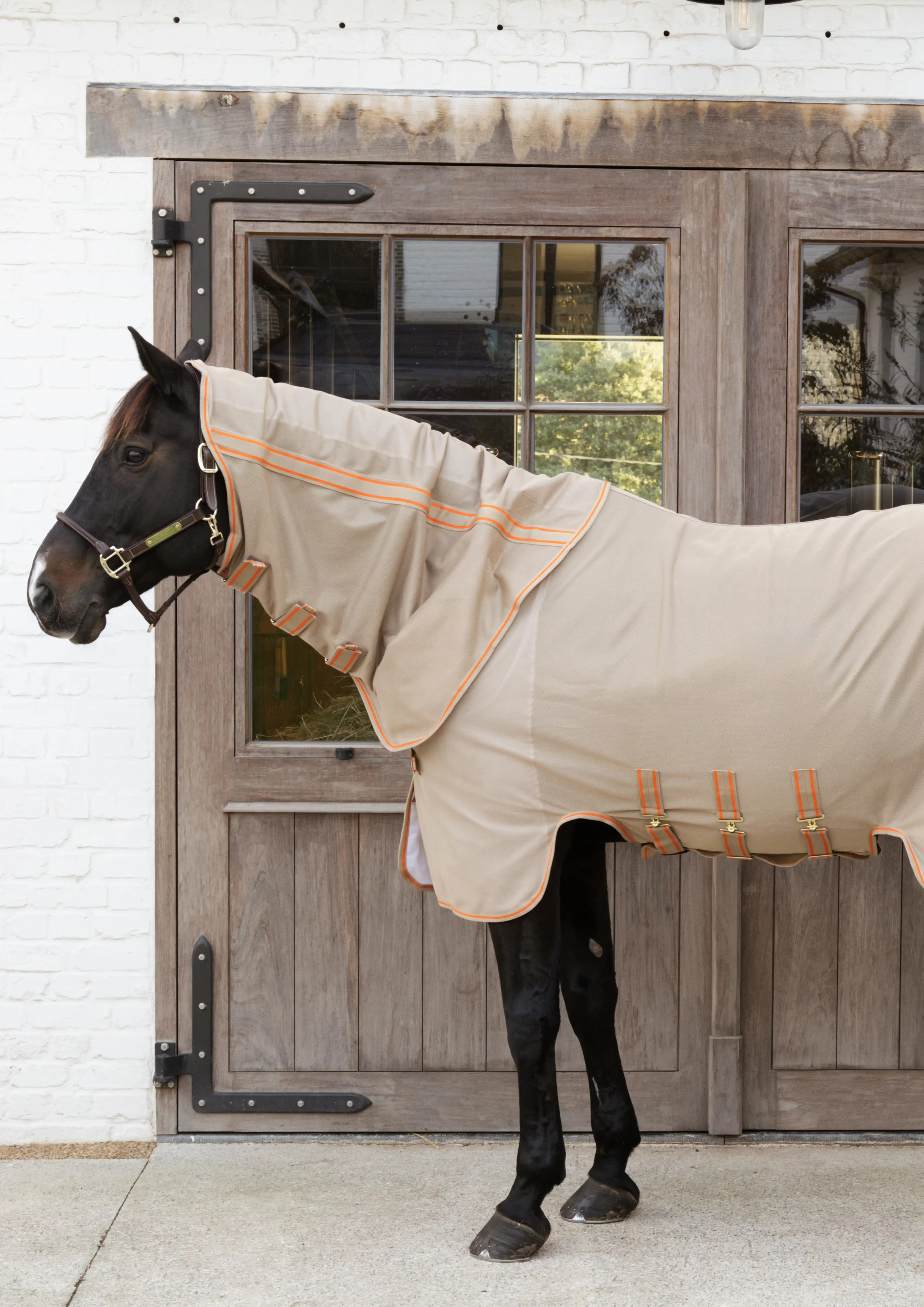Kentucky Horsewear Mesh Comfort Fly Rug | Beige - Orange