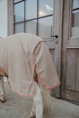 Kentucky Horsewear Mesh Comfort Fly Rug | Beige - Orange