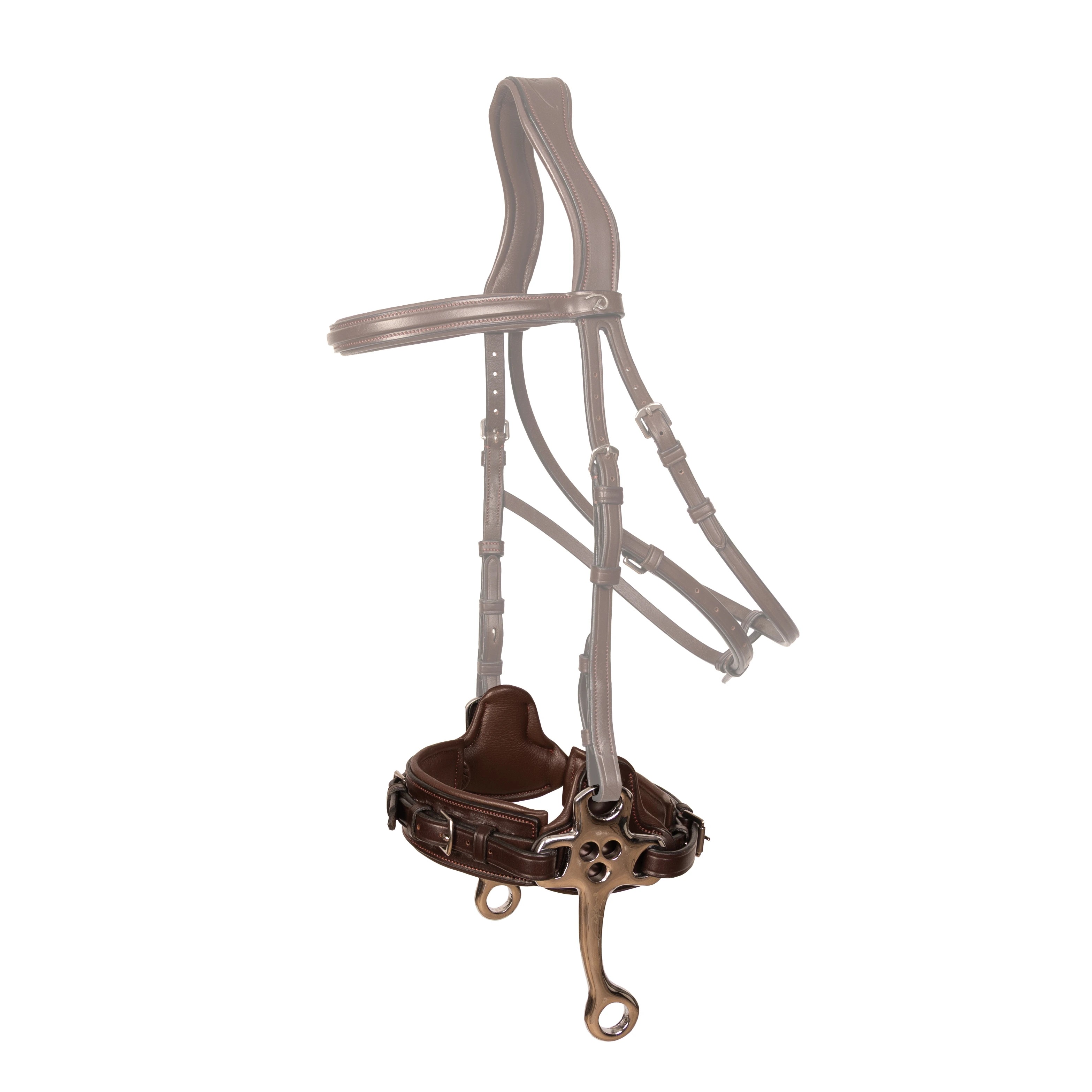 Dy'on Hackamore Noseband NE | Brown Dy'on Hackamore Noseband NE | Brown