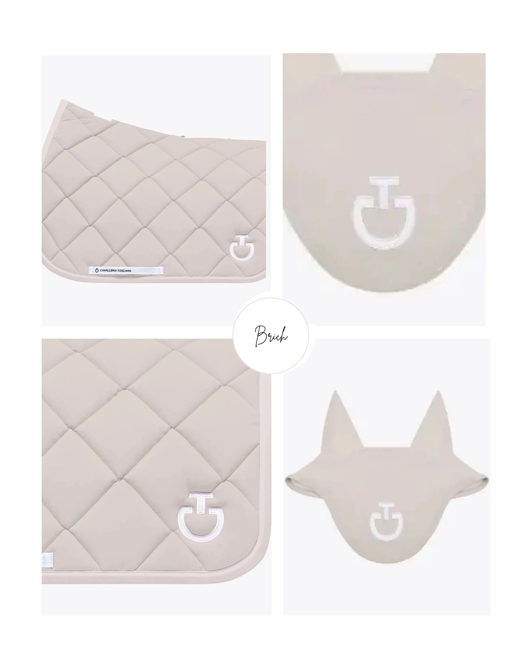 Cavalleria Toscana Set Saddle Pad & Earnet Birch | Shop Now Cavalleria Toscana Set Saddle Pad & Earnet Birch | Shop Now
