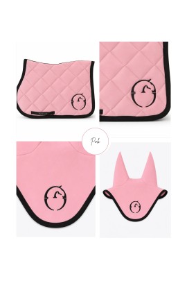 Vestrum Set Los Angeles Saddle Pad & Earnet Jumping Pink - Shop Now Vestrum Set Los Angeles Saddle Pad & Earnet Jumping Pink - Shop Now