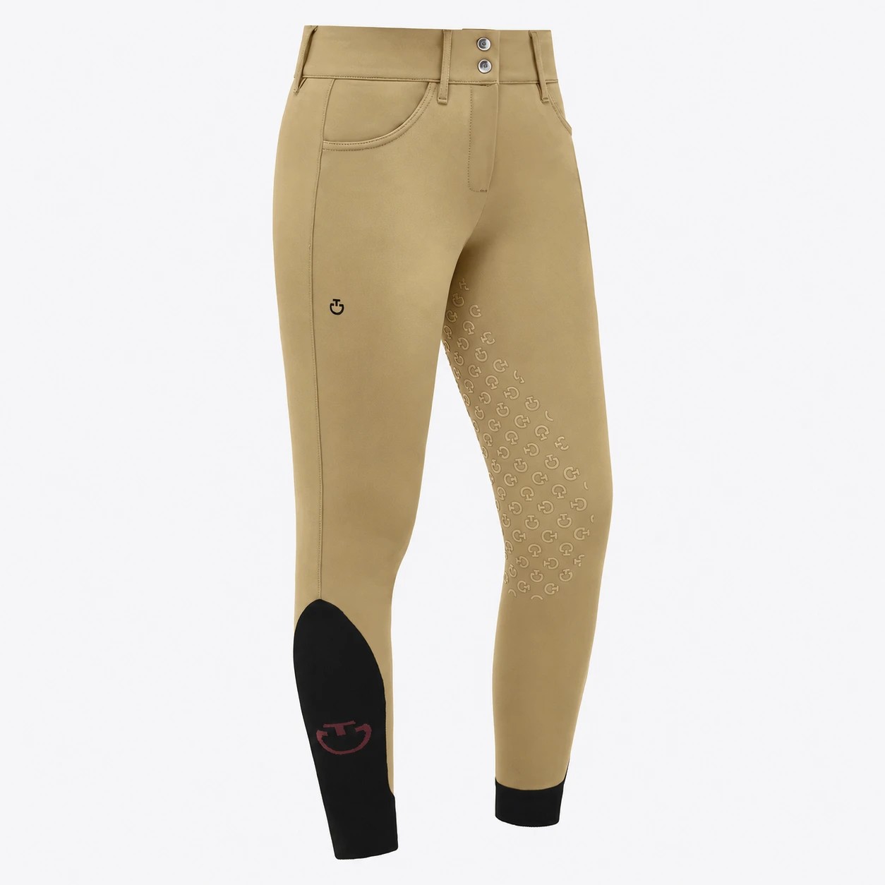 Cavalleria Toscana Dames Rijbroek American High Waist Full Grip - Tan Cavalleria Toscana Dames Rijbroek American High Waist Full Grip - Tan