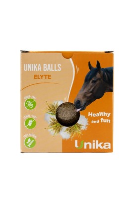 Unika Ball Elyte Verrijkingsbal Paard | Met Elektrolyten | Shop nu Unika Ball Elyte Verrijkingsbal Paard | Met Elektrolyten | Shop nu