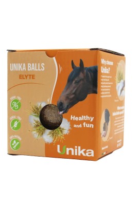 Unika Ball Elyte Verrijkingsbal Paard | Met Elektrolyten | Shop nu Unika Ball Elyte Verrijkingsbal Paard | Met Elektrolyten | Shop nu