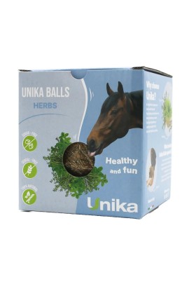 Unika Ball Herbs | Horse Enrichment Ball with Balsamic Herbs | 1.8 kg Unika Ball Herbs | Horse Enrichment Ball with Balsamic Herbs | 1.8 kg