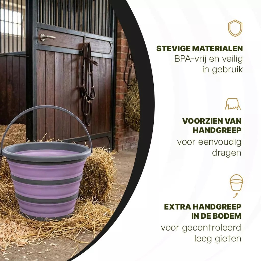Vouwbare Emmer Paard | Compact & Praktisch | Bestel Nu