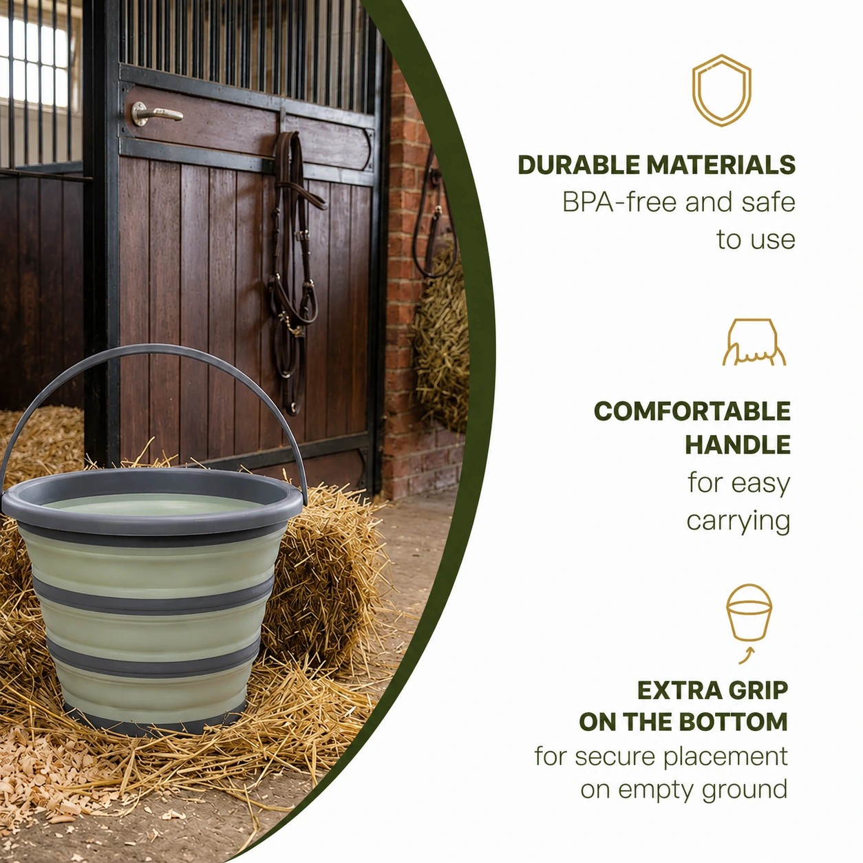 Excellent Horse Vouwbare Emmer | 10 Liter | Shop nu Excellent Horse Vouwbare Emmer | 10 Liter | Shop nu