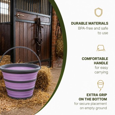 Collapsible Horse Bucket | Compact & Practical | Shop Now Collapsible Horse Bucket | Compact & Practical | Shop Now