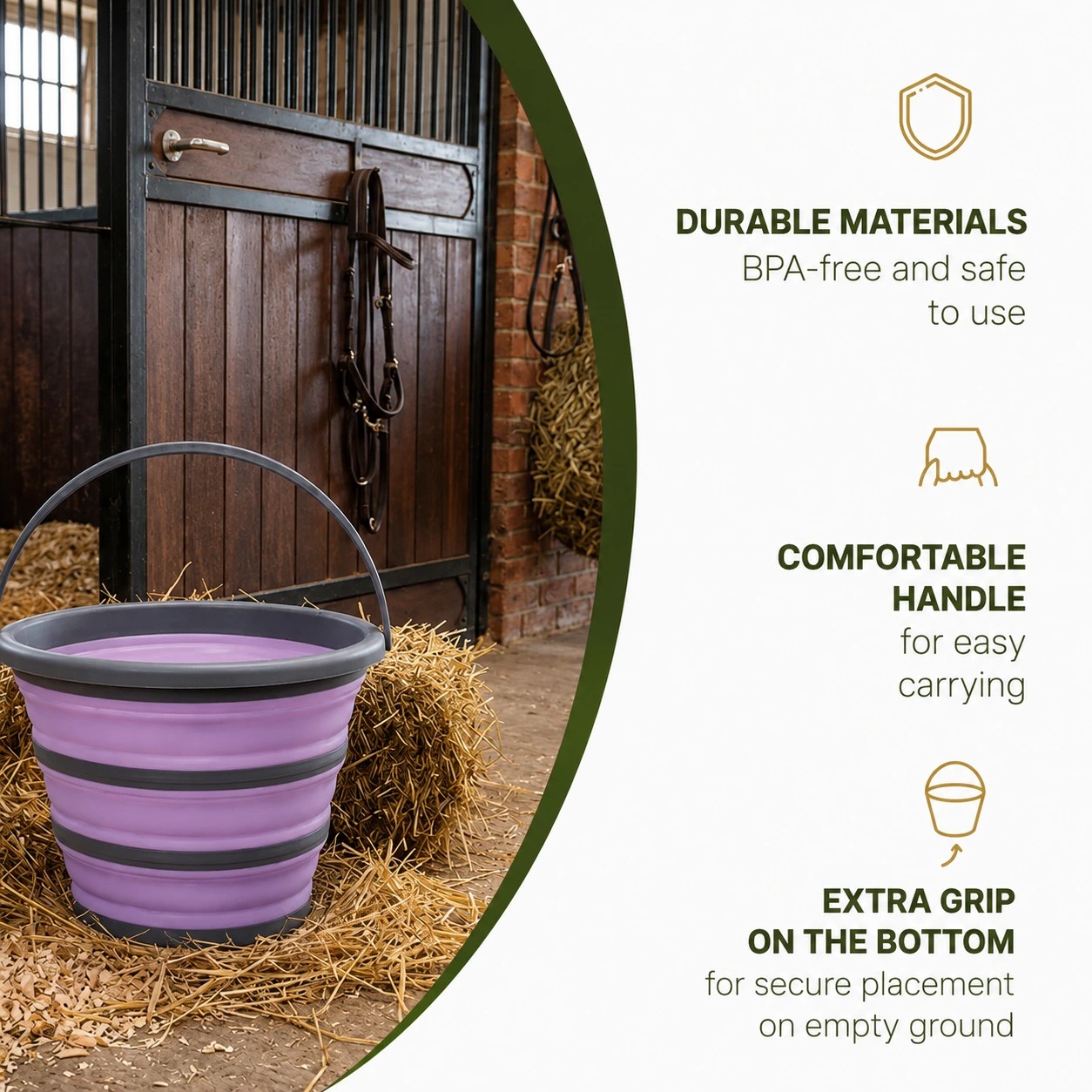 Collapsible Horse Bucket | Compact & Practical | Shop Now Collapsible Horse Bucket | Compact & Practical | Shop Now