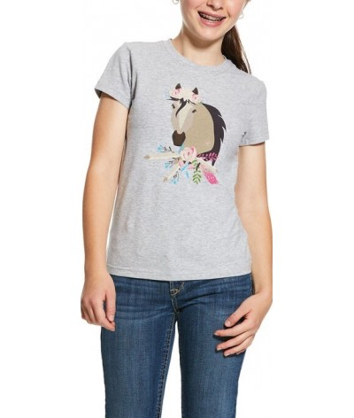 Ariat Girls Bohemain Horse T-shirt