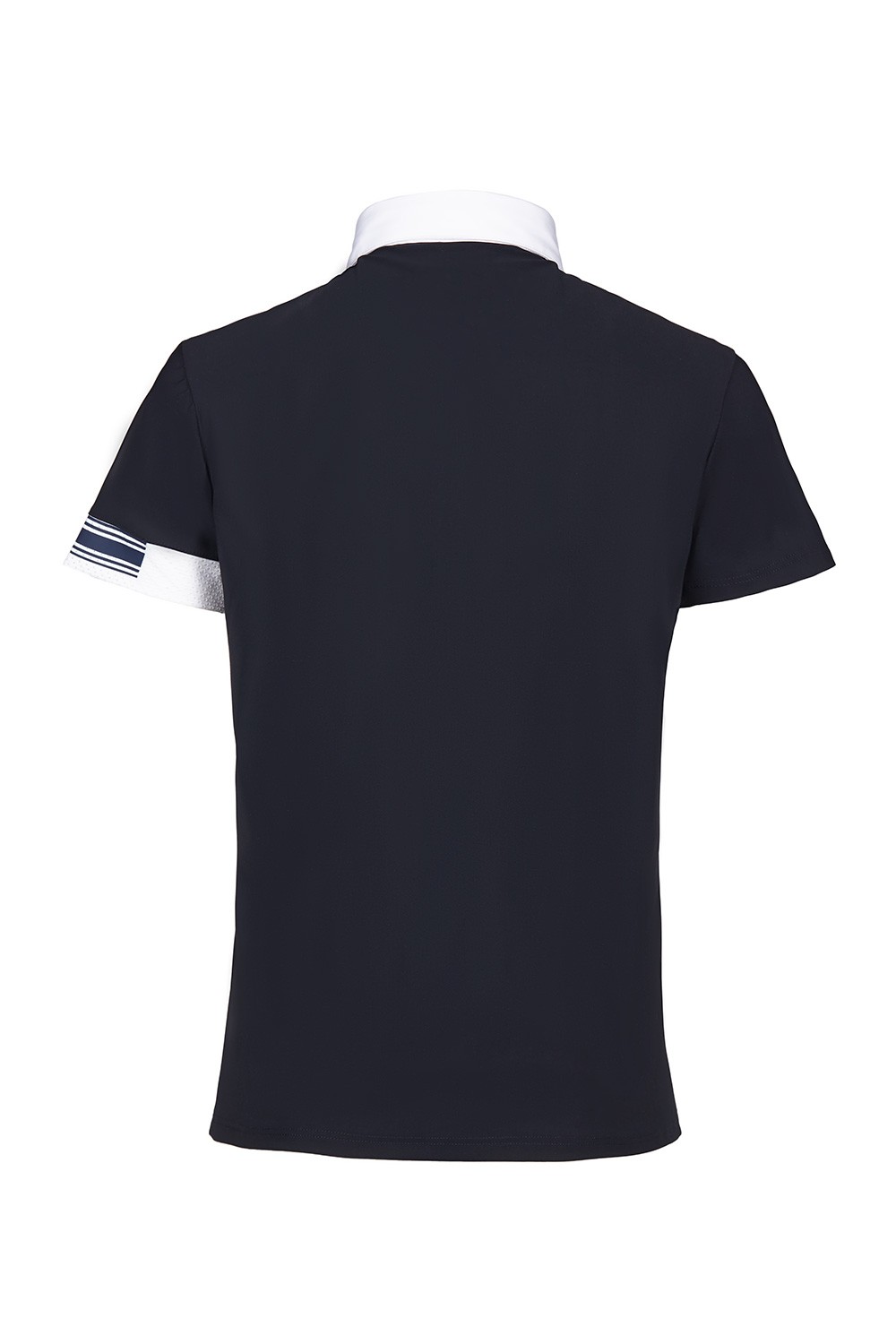 Cavalleria Toscana Jersey Competition Polo W'/Laser Cut Logo Cavalleria Toscana Jersey Competition Polo W'/Laser Cut Logo