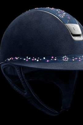Miss Shield alacantara flower swarovski jewelry blue majestic pink Miss Shield alacantara flower swarovski jewelry blue majestic pink