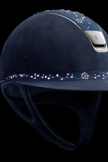 Miss Shield alacantara flower swarovski jewelry blue majestic pink Miss Shield alacantara flower swarovski jewelry blue majestic pink