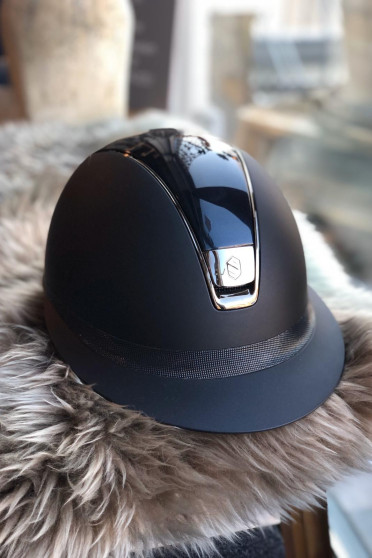 Samshield Cap Miss Shield Shadowmatt + Top Glossy + Shimmer + Zwart Chroom Samshield Cap Miss Shield Shadowmatt + Top Glossy + Shimmer + Zwart Chroom