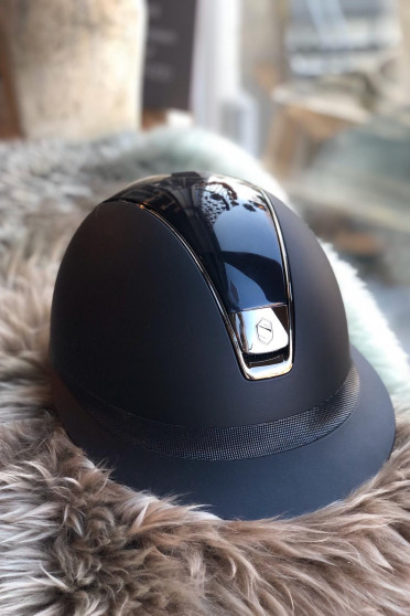 Samshield Cap Miss Shield Shadowmatt + Top Glossy + Shimmer + Zwart Chroom Samshield Cap Miss Shield Shadowmatt + Top Glossy + Shimmer + Zwart Chroom
