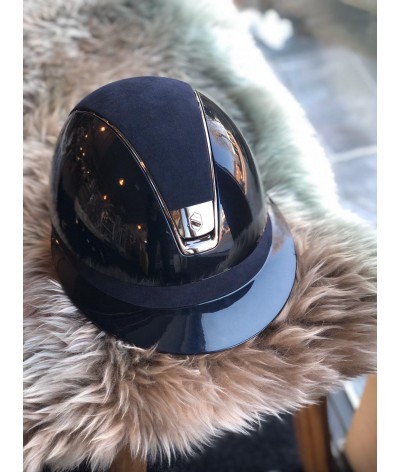 Samshield Helmet Miss Shield Glossy + Top Shimmer + Band Shimmer + Black Chroom/5 Swarovski
