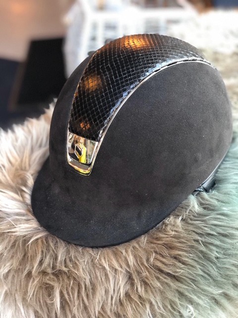 Samshield Cap Premium Zwart + Top Python + Chroom Samshield Cap Premium Zwart + Top Python + Chroom
