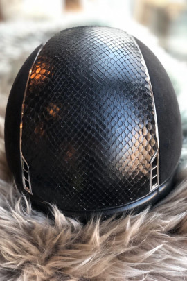 Samshield Cap Premium Zwart + Top Python + Chroom Samshield Cap Premium Zwart + Top Python + Chroom
