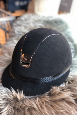Samshield Cap Miss Shield Shadowmatt + Top Glossy + Zwart Chroom/5 Swarovski Samshield Cap Miss Shield Shadowmatt + Top Glossy + Zwart Chroom/5 Swarovski