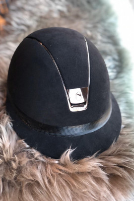 Samshield Cap Miss Shield Shadowmatt + Top Glossy + Zwart Chroom/5 Swarovski Samshield Cap Miss Shield Shadowmatt + Top Glossy + Zwart Chroom/5 Swarovski
