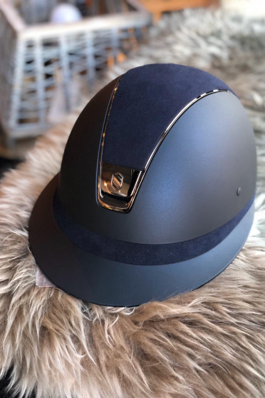 Samshield Cap Shadowmatt + Top Alcantara + Chroom/5 Swarovski Samshield Cap Shadowmatt + Top Alcantara + Chroom/5 Swarovski