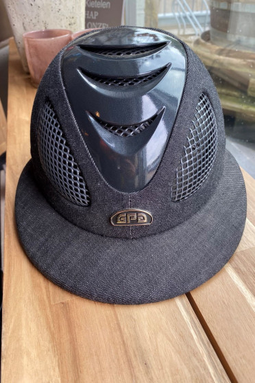 GPA Cap First Lady 2x Gray Denim Fabric
