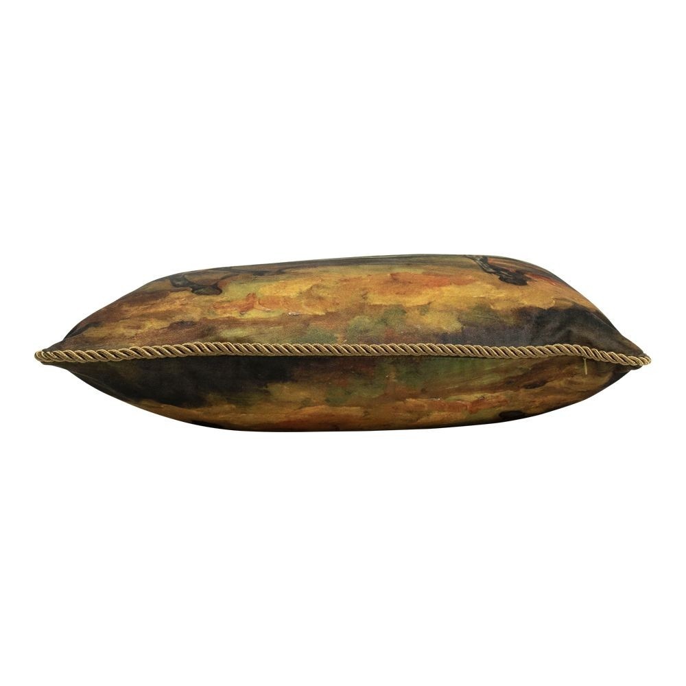 Mars & More Classic Velvet Cushion Horse Brown Mars & More Classic Velvet Cushion Horse Brown
