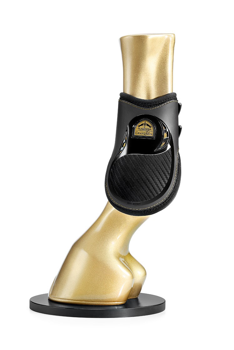 Veredus Grand Slam Carbon Gel Gold Edition Rear Fetlock Boot Veredus Grand Slam Carbon Gel Gold Edition Rear Fetlock Boot