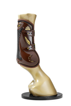 Veredus Grand Slam Carbon Gel Tendon Boot Front Gold Edition