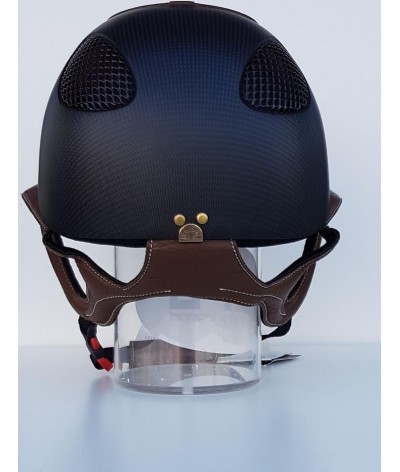 GPA Helmet First Lady Carbon 2x Black Braun
