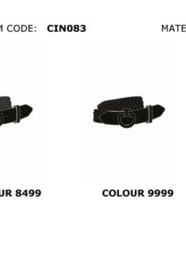 Elastische leren riem van het kwaliteitsmerk Cavalleria Toscana in de kleur grijs Elastische leren riem van het kwaliteitsmerk Cavalleria Toscana in de kleur grijs